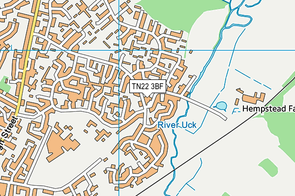 Map of RNB FORESTRY LTD at district scale