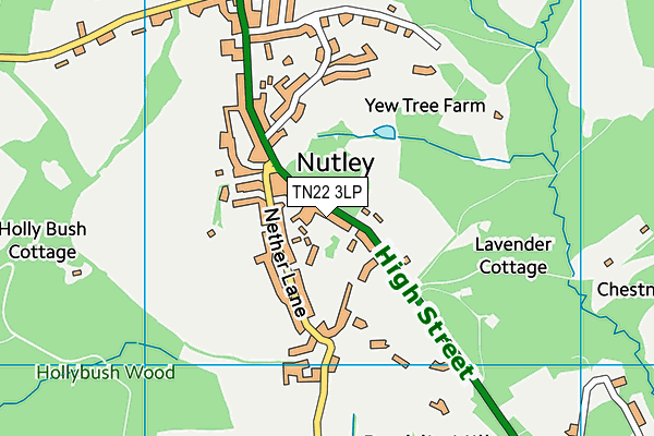 Map of NUTLEY MOTOR SERVICES LIMITED at district scale