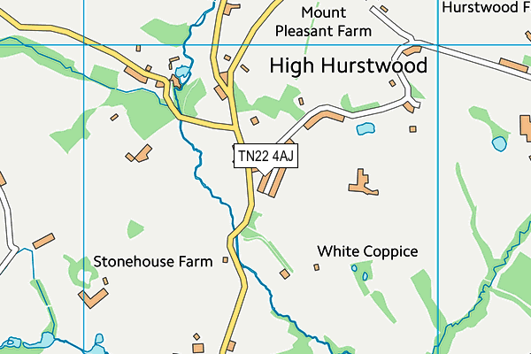 Map of ROTHERFIELD ROOFING LIMITED at district scale