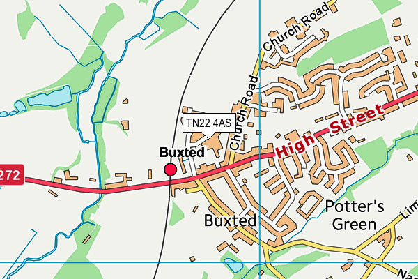 Map of HUDSON UNIVERSAL UK LLP at district scale