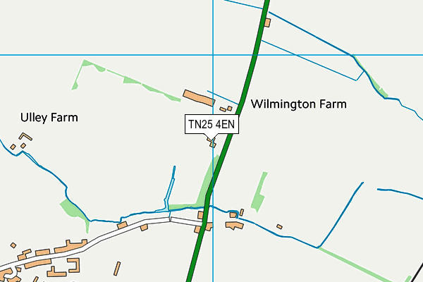 TN25 4EN map - OS VectorMap District (Ordnance Survey)