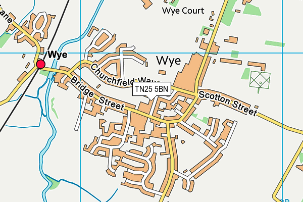 Map of WYE COFFEE SHOP LIMITED at district scale