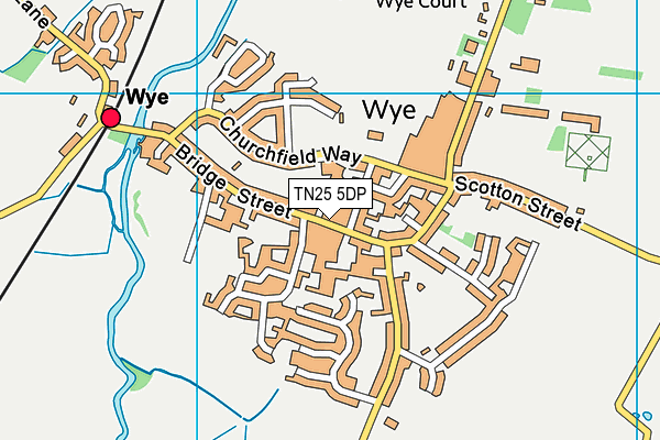 Map of OUR PLACE WYE CIC at district scale