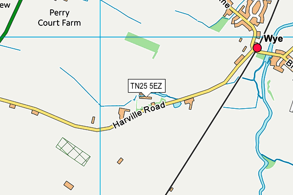 Spring Grove School 2003 Ltd map (TN25 5EZ) - OS VectorMap District (Ordnance Survey)