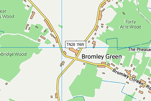 Map of BRISLEY INVESTMENTS LTD at district scale