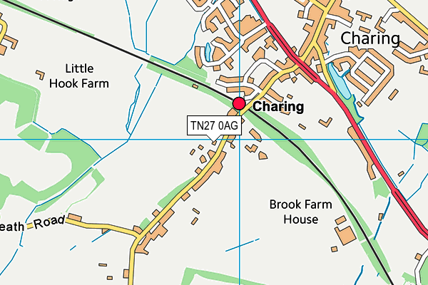 Map of HARDWICKE HOUSE LIMITED at district scale