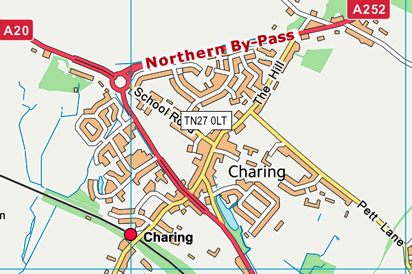 Map of CJ WELLINGS LTD at district scale