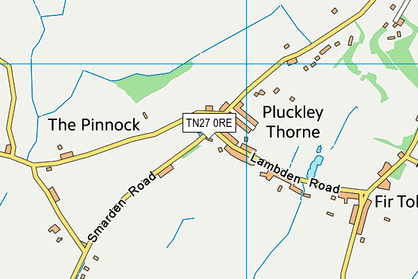 Map of THORNE HOUSE LIMITED at district scale