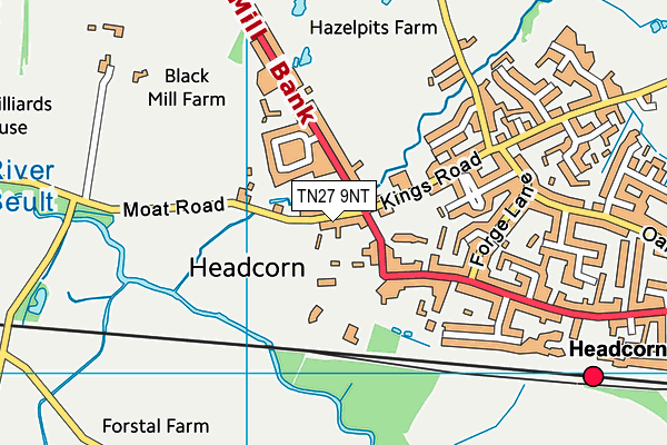 Map of HEWITT GORDON HOMES LIMITED at district scale