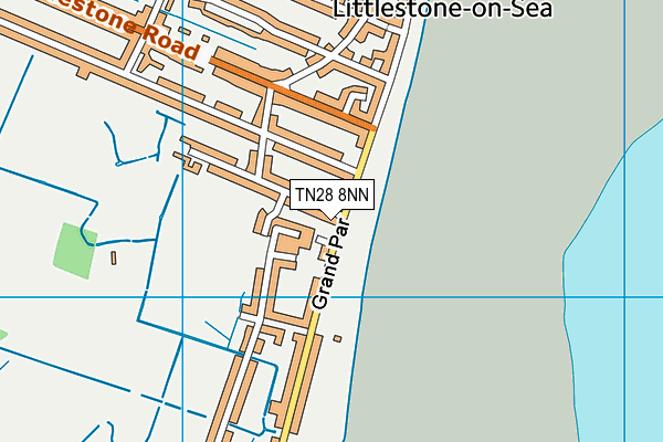 TN28 8NN map - OS VectorMap District (Ordnance Survey)