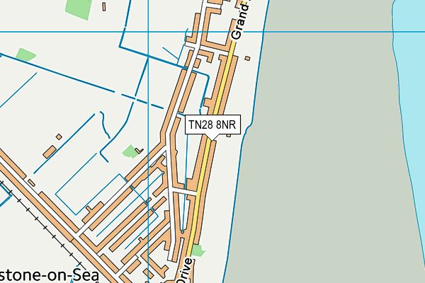 TN28 8NR map - OS VectorMap District (Ordnance Survey)