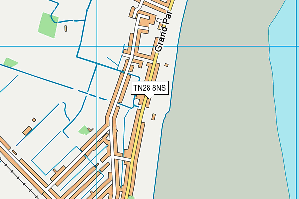 TN28 8NS map - OS VectorMap District (Ordnance Survey)