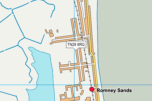 TN28 8RQ map - OS VectorMap District (Ordnance Survey)