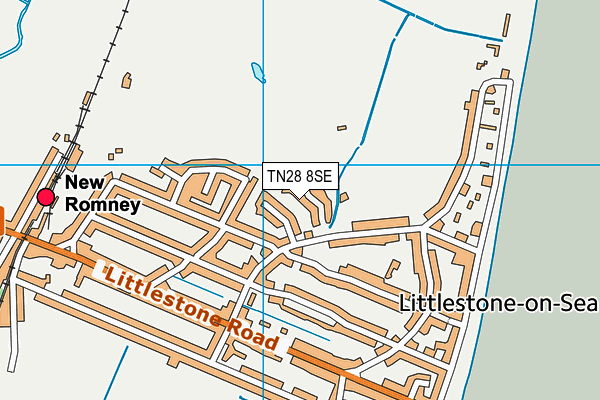 Map of 1-4 MARSHALL TERRACE (LYDD) MANCO LIMITED at district scale