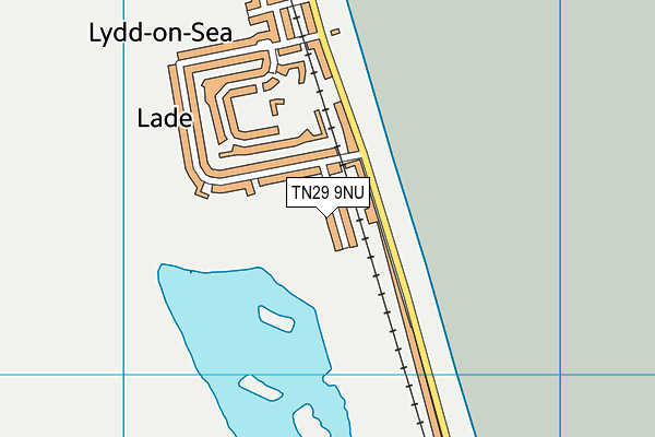TN29 9NU map - OS VectorMap District (Ordnance Survey)