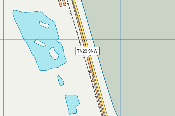 TN29 9NW map - OS VectorMap District (Ordnance Survey)