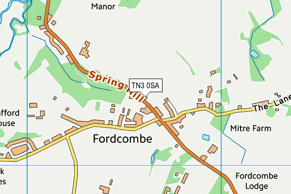 Map of CHAFFORD ARMS LTD at district scale