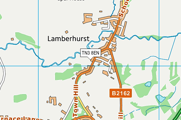 TN3 8EN map - OS VectorMap District (Ordnance Survey)