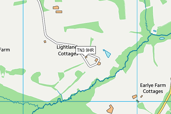 TN3 9HR map - OS VectorMap District (Ordnance Survey)