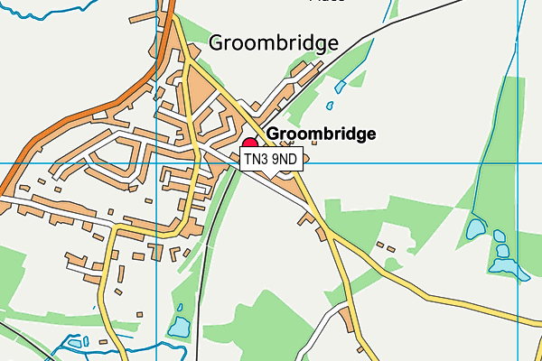 TN3 9ND map - OS VectorMap District (Ordnance Survey)