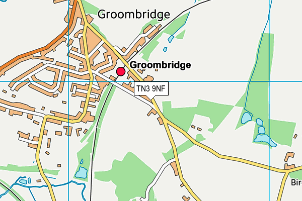 TN3 9NF map - OS VectorMap District (Ordnance Survey)