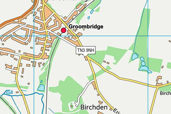 TN3 9NH map - OS VectorMap District (Ordnance Survey)