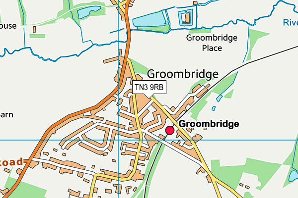 TN3 9RB map - OS VectorMap District (Ordnance Survey)