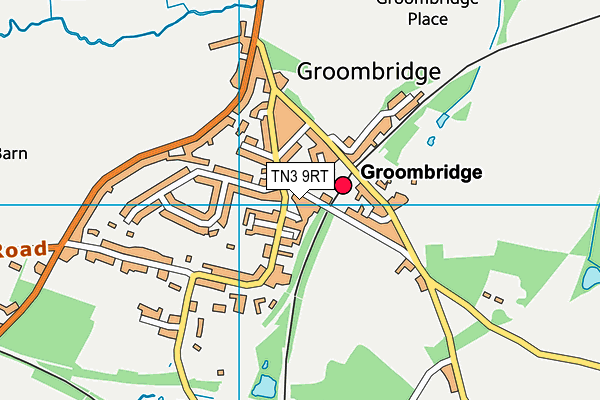 TN3 9RT map - OS VectorMap District (Ordnance Survey)