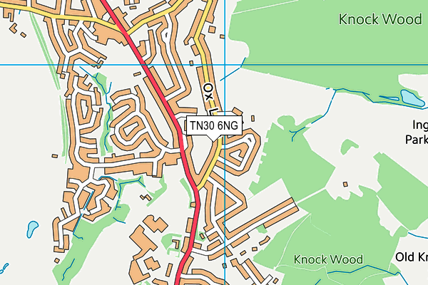 Map of BROXWOOD HEIGHTS LIMITED at district scale