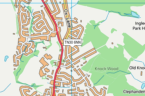 TN30 6NN map - OS VectorMap District (Ordnance Survey)