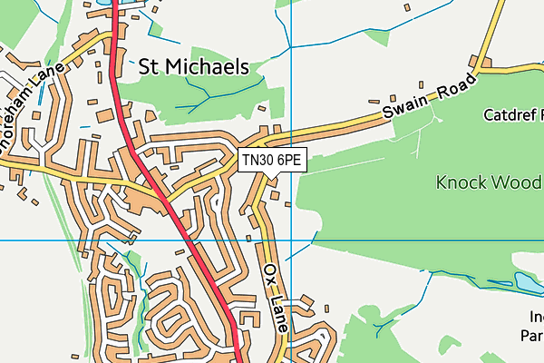 Map of GILL BUILDING LTD at district scale