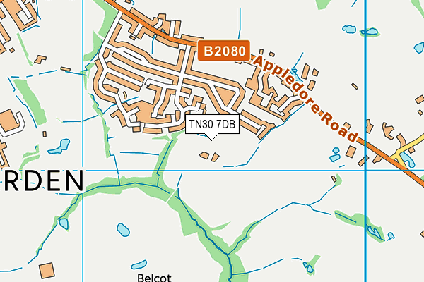 Map of ADMIRAL DIRECT LIMITED at district scale