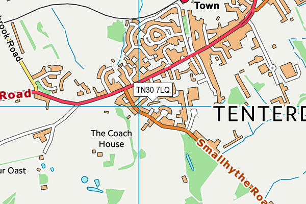 TN30 7LQ map - OS VectorMap District (Ordnance Survey)