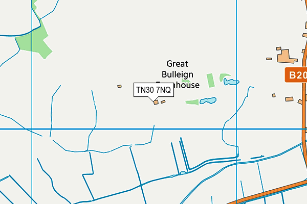 TN30 7NQ map - OS VectorMap District (Ordnance Survey)