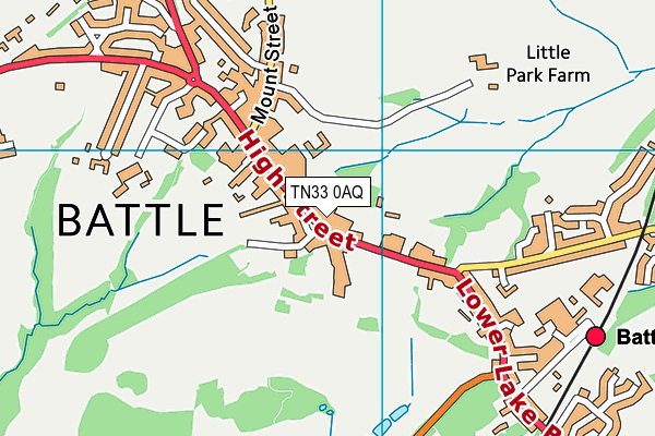 Map of NEWGALE LANDSCAPES LIMITED at district scale