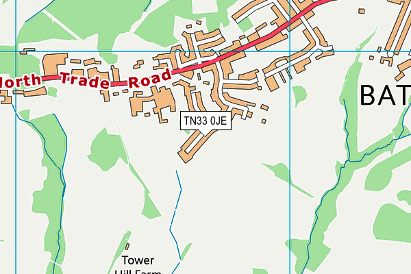 Map of THE FÍOR COLLECTIVE LTD at district scale