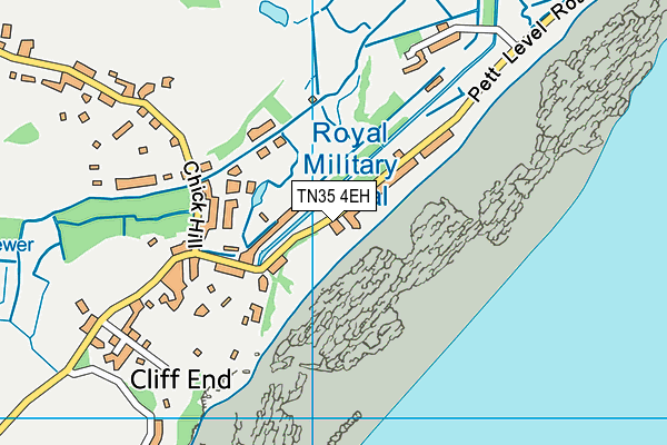 TN35 4EH map - OS VectorMap District (Ordnance Survey)