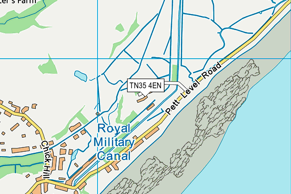 TN35 4EN map - OS VectorMap District (Ordnance Survey)