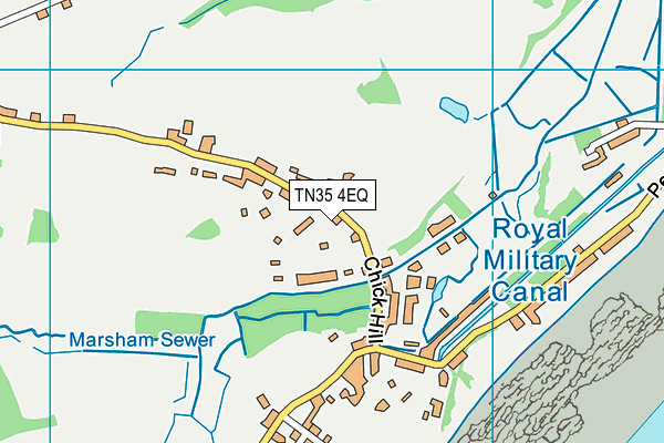 TN35 4EQ map - OS VectorMap District (Ordnance Survey)