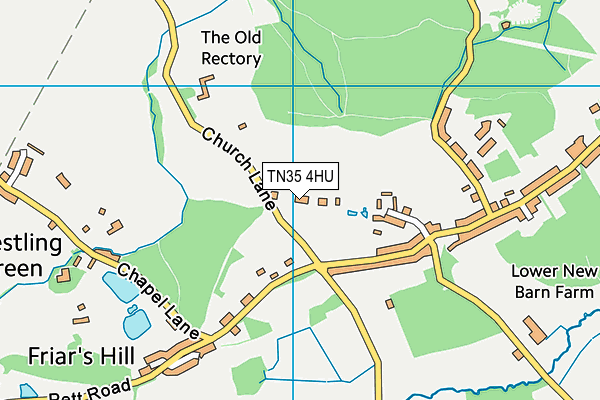 TN35 4HU map - OS VectorMap District (Ordnance Survey)