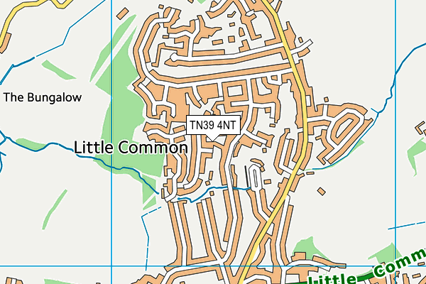TN39 4NT map - OS VectorMap District (Ordnance Survey)