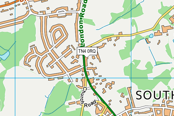 Map of SOUTHERN SCAFFOLDING LIMITED at district scale