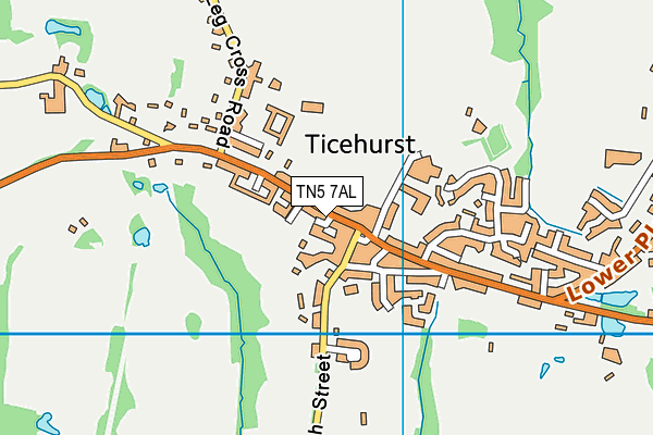 Map of CATHEDRAL (ST MARY) LIMITED at district scale