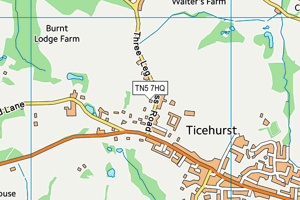 TN5 7HQ map - OS VectorMap District (Ordnance Survey)