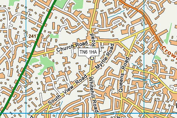 Map of BUTTERFLIES NURSERY AND PRESCHOOL LTD at district scale