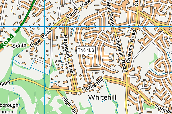 Map of ANDREA'S CANINE TRAINING LIMITED at district scale