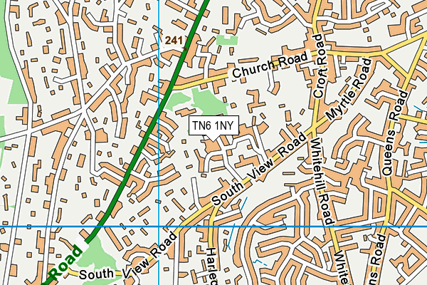 Map of LETTS INVENTORIES LTD at district scale