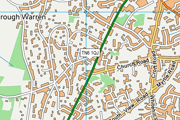 Map of WARREN GATE MANAGEMENT COMPANY LIMITED at district scale