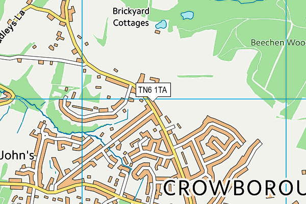 Map of CRANE DESIGNS LIMITED at district scale