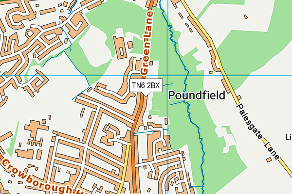 Map of STANBRIDGE PROPERTY LTD at district scale